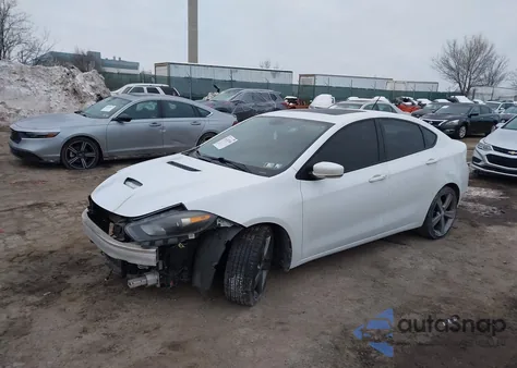 2016 Dodge Dart Gt z USA, uszkodzony, nr VIN 1C3CDFEB2GD591955